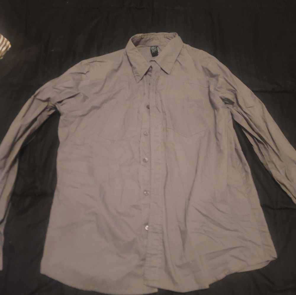 Dress shirt. Button up. Large